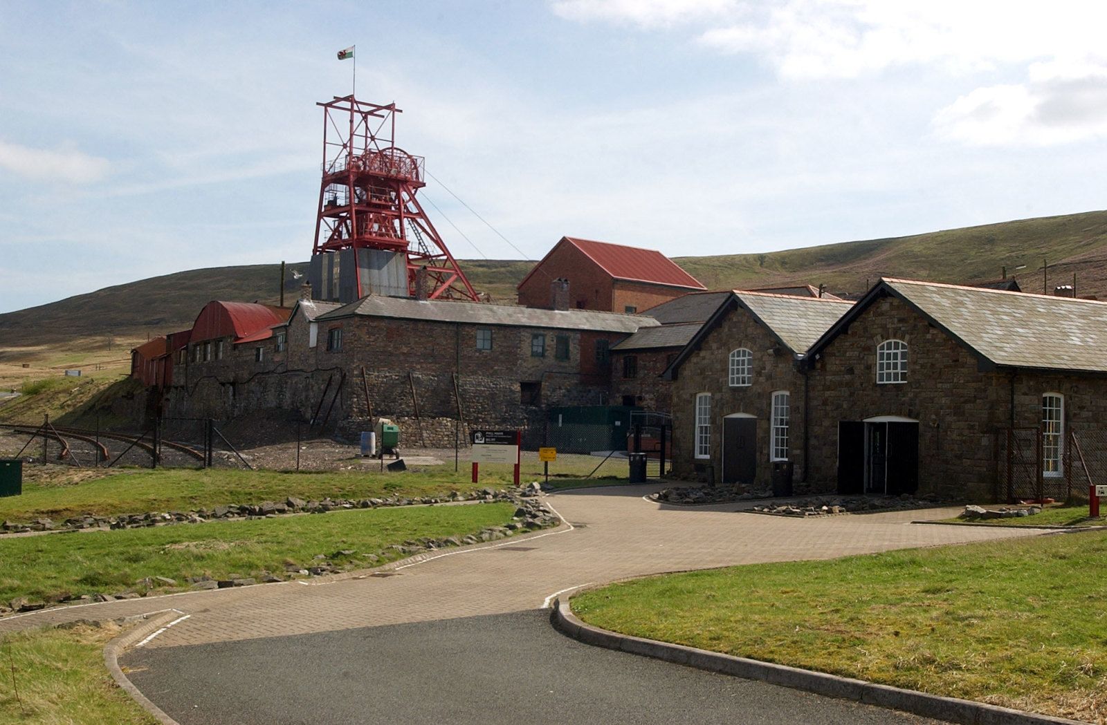 Big Pit is a real coal mine and one of Britain’s leading mining museums