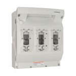 Mersen Disconnect - Up to 400A Rated - 690V - Size 2 - Bottom fitting (fit onto DIN rail)