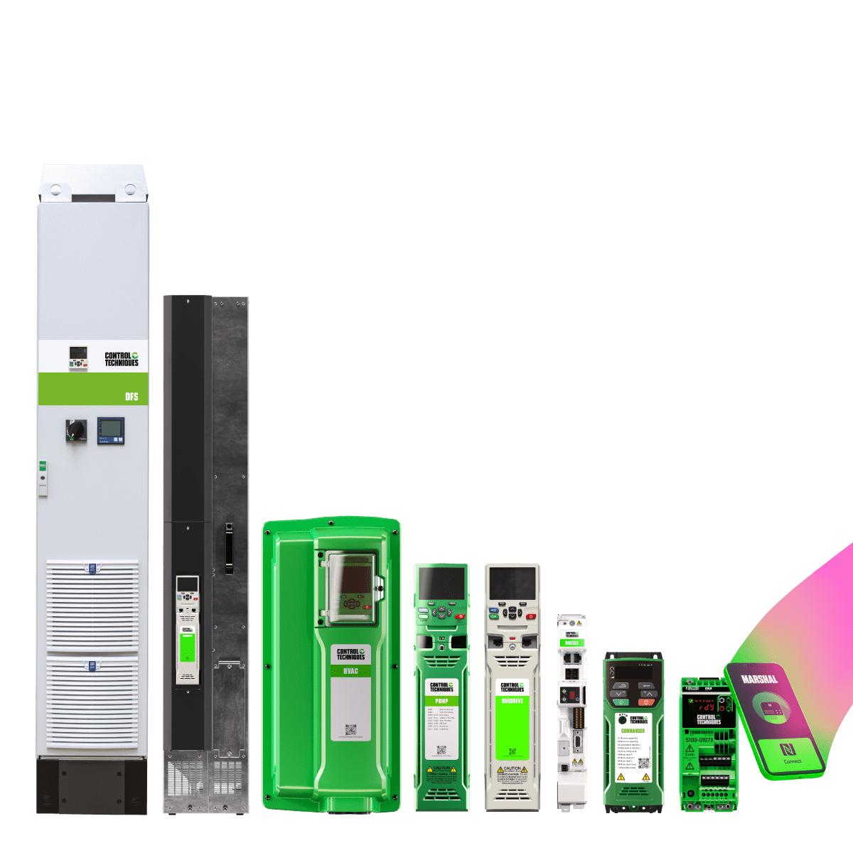 Nidec control techniques variable speed drives and motors